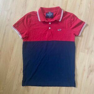 Hollister Women Stretch Polo Shirt XS